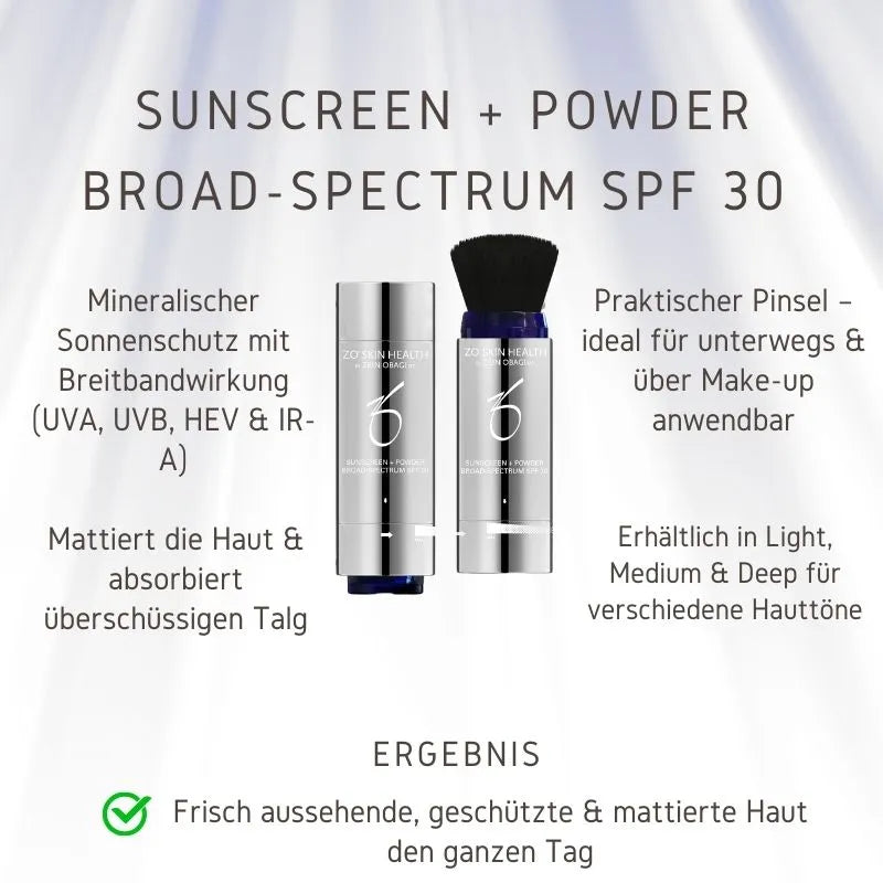 ZO® Skin Health Sunscreen + Powder Broad-Spectrum SPF 30 – 3 g