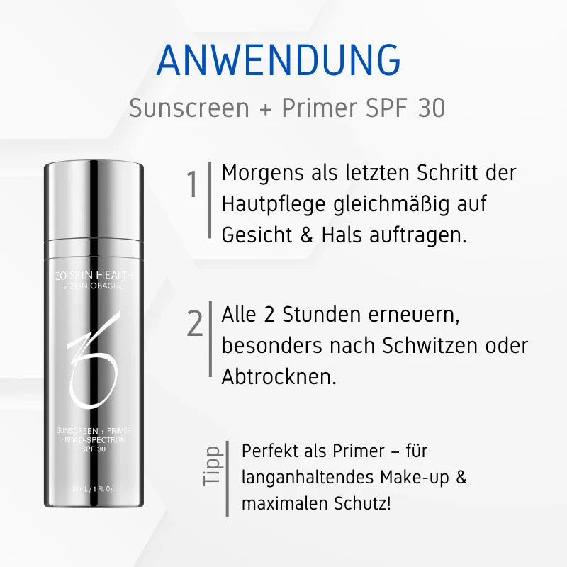 ZO® Skin Health Солнцезащитный крем + праймер SPF 30 – 30 мл