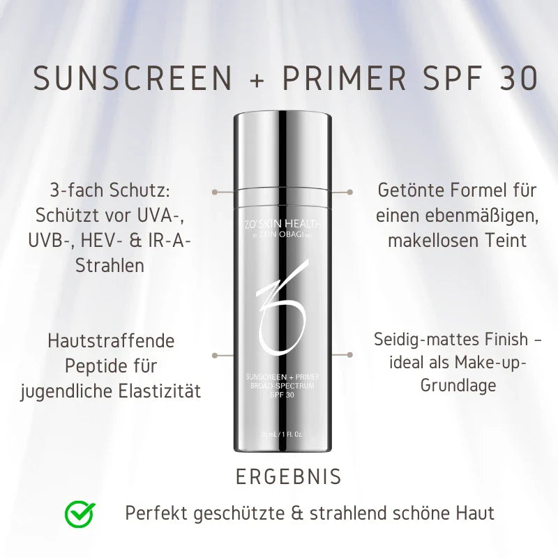 Сонцезахисний крем ZO® Skin Health + Primer SPF 30 – 30 мл