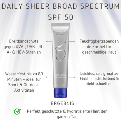 Щоденний прозорий широкий спектр SPF50 - 45 мл
